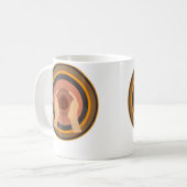 Mug Retro Ceramic Artist Gift Pottery (Devant gauche)