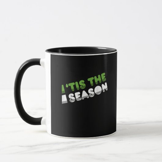 Mug Retro C'Est La Saison Noël (Gauche)