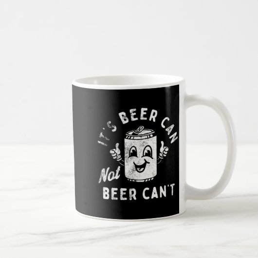 Mug Rétro CEst Une Bouteille De Bière Pas Bière Peut P (Droite)