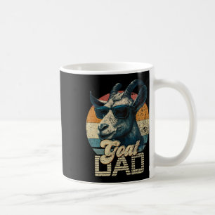 Mug Retro Chèvre Papa Meilleure Chèvre Papa Daddy Dadd