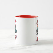 Mug Retro Christmas Car – Old Times Holiday (Centre)