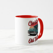 Mug Retro Christmas Car – Old Times Holiday (Devant droit)