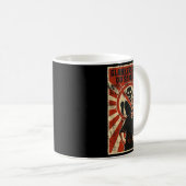 Mug Retro Clanker Can't Do Sarcasm Funny Robot Ster (Devant droit)