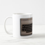 Mug Rétro clavier d'ordinateur vintage ? (Gauche)