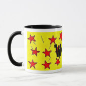 Mug Retro Comix Stars "WOW!" (Gauche)