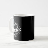Mug Retro Cool Uncles Club Funny Skeleton New Uncle Me (Devant gauche)