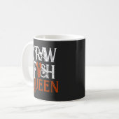 Mug Rétro Crawfish Queen Seafood (Devant gauche)