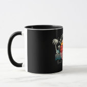 Mug Retro Daytona Beach Surf (Gauche)