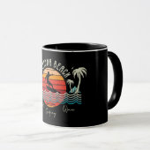 Mug Retro Daytona Beach Surf (Devant droit)