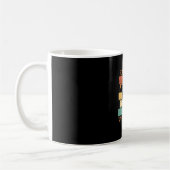 Mug Rétro de la forêt d'animaux d'écureuil (Gauche)