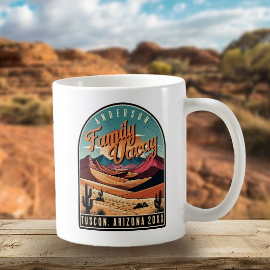 Mug Retro Desert Family Vacation ID1134