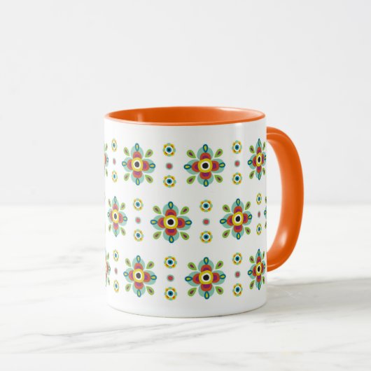 Mug Retro-Design (Devant droit)