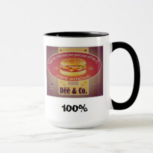 Mug Rétro Desing old fashion inspired in the 50 ' s