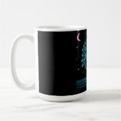 Mug Retro Eagle Synthwave - Prédateur Volant Néon (Gauche)