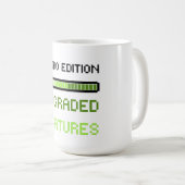 Mug Retro Edition Upgraded Features Pixel Art Gaming  (Devant droit)