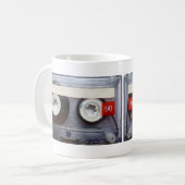 Mug Rétro enregistreur à cassettes d'amusement (Devant gauche)