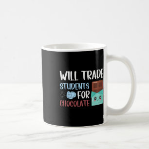 Mug Retro Enseignant Valentine Va Échanger Des Étudian
