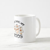 Mug Retro Enseigner Mes Boos Halloween (Devant droit)