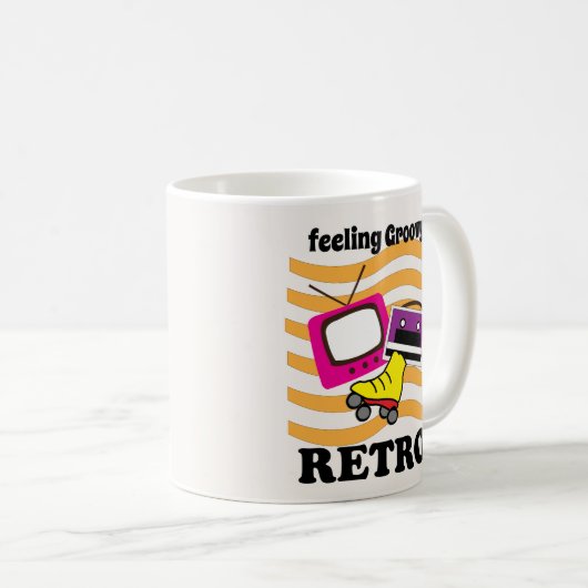 Mug Retro Feing Super Retro (Devant droit)