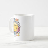 Mug Rétro Femmes Bienvenue Retour À L'École Professeur (Devant gauche)