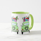 Mug Rétro Fiat 500 (Devant droit)