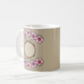 Mug Rétro , floral (Devant gauche)