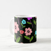 Mug Rétro floral (Devant gauche)