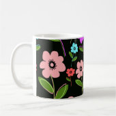 Mug Rétro floral (Gauche)