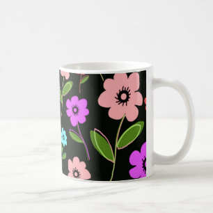 Mug Rétro floral