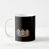 Mug Retro Freshly Boo'd Coffee Lovers Boujee Ghost Hal (Gauche)