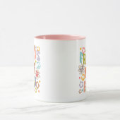 Mug Retro Friends Not Food, Vegan (Centre)