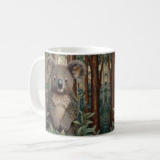 Mug Retro fun boho woho terrain Koala Bear (Devant gauche)