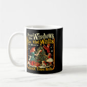 Mug Retro Funny Christmas Holiday From The Windows To (Gauche)