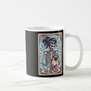 Mug Retro Funny Le Carlin Chien Maman Carte Tarot Skel