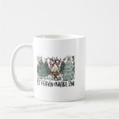 Mug Retro Funny Let Heaven And Nature Sing Nes Tree Ch (Gauche)