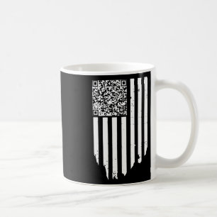 Mug Retro Funny Qr Trump Code de danse