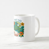 Mug Retro Funny Turtle Shell Oui C'Est L'Été (Devant droit)