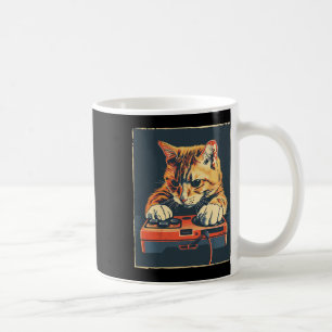 Mug Retro Gamer Chat Avoir Une Console De Jeu Amusante