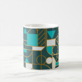 Mug Retro géométrique : Poster minimaliste. (Centre)