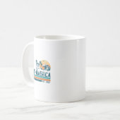Mug Retro Golfe De Usa Amérique Est 2025 (Devant gauche)