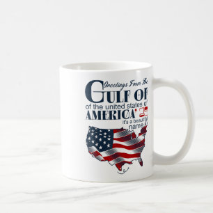 Mug Rétro golfe des États-Unis d'Amérique drôle golfe