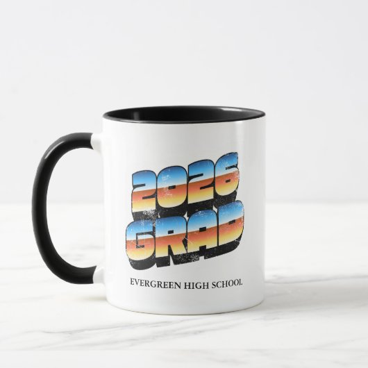 Mug Retro Grad 2026 (Gauche)