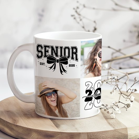 Mug Retro "Graduation 2025" Photo Collage