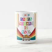 Mug Retro Grand-père est Cool (Centre)