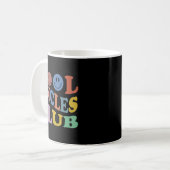 Mug Retro Groovy Cool Uncles Club Smile Face Funny New (Devant gauche)