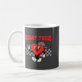 Mug Retro Groovy Heart Throb Valentines Day Toddlers B (Gauche)