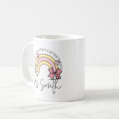 Mug Retro Groovy Pencil Rainbow Teacher Appreciation (Devant gauche)