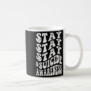 Mug Rétro Groovy Reste Reste Reste Sensibilisation au