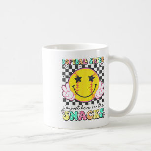 Mug Rétro Groovy Softll Sœur Je Suis Juste Ici Pour Le