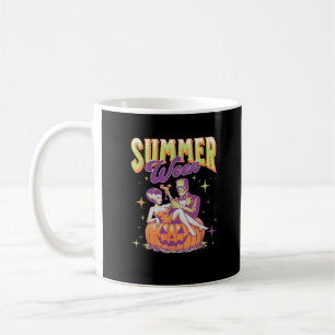 Mug Rétro Happy Summerween Drôle Monstre de Frankenste